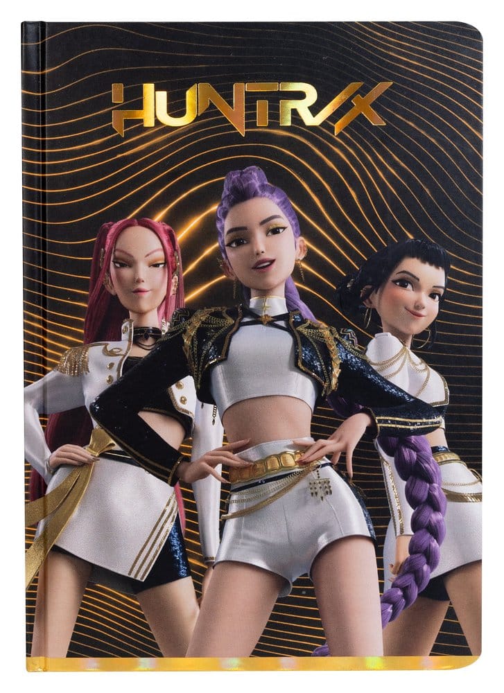 KPop Demon Hunters Bloc de notas Golden Frikytopia