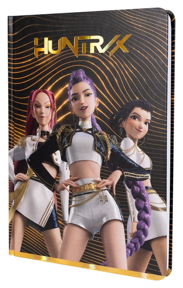 KPop Demon Hunters Bloc de notas Golden