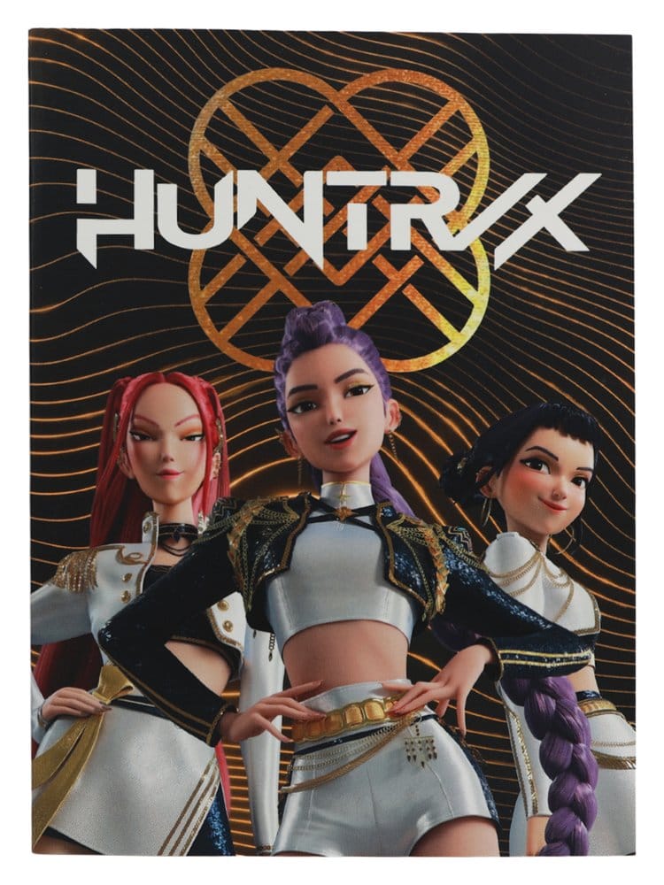 KPop Demon Hunters pack de 10 Set de Escritura Golden