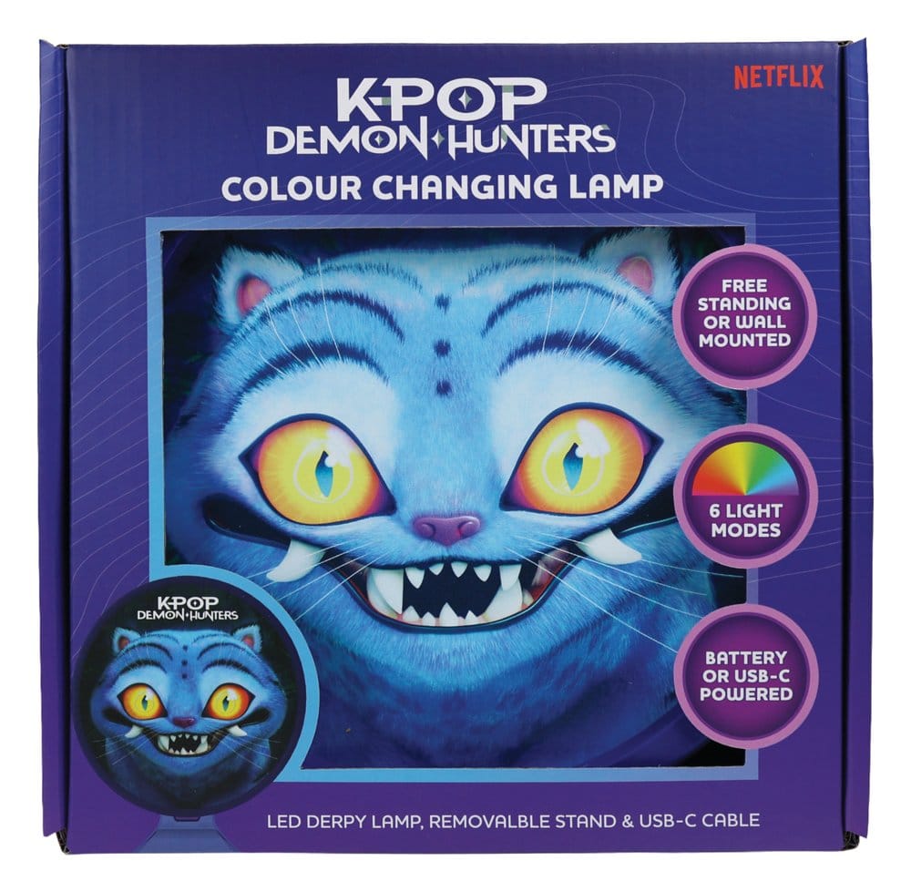 KPop Demon Hunters Lámpara Mood Light con USB-C Derpy 11cm