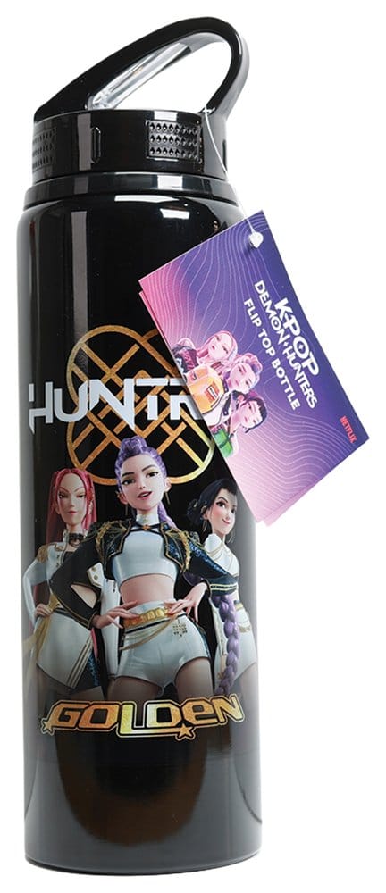KPop Demon Hunters Botella Flip Top Golden