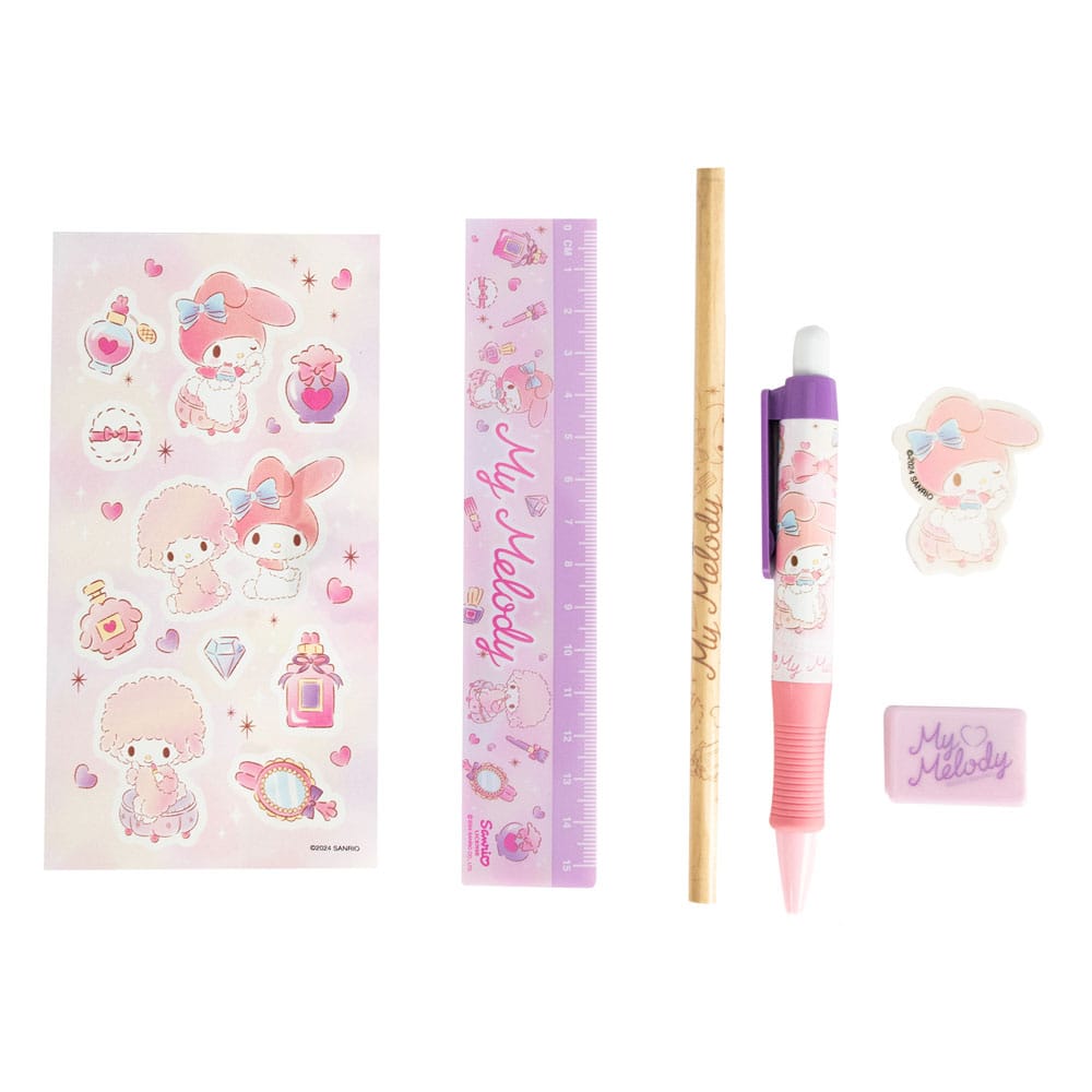 Sanrio pack de 6 Set de Escritura My Melody Frikytopia