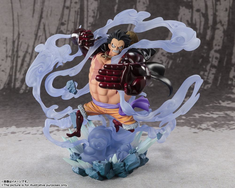 One Piece Estatua PVC FiguartsZERO Extra Battle Monkey D. Luffy Gear 4 Battle of Monsters on Onigashima 21 cm