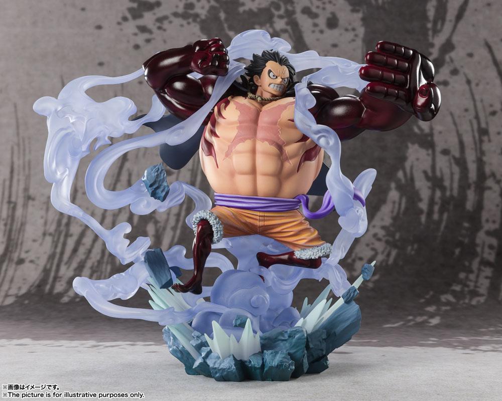 One Piece Estatua PVC FiguartsZERO Extra Battle Monkey D. Luffy Gear 4 Battle of Monsters on Onigashima 21 cm