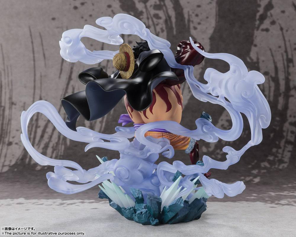 One Piece Estatua PVC FiguartsZERO Extra Battle Monkey D. Luffy Gear 4 Battle of Monsters on Onigashima 21 cm