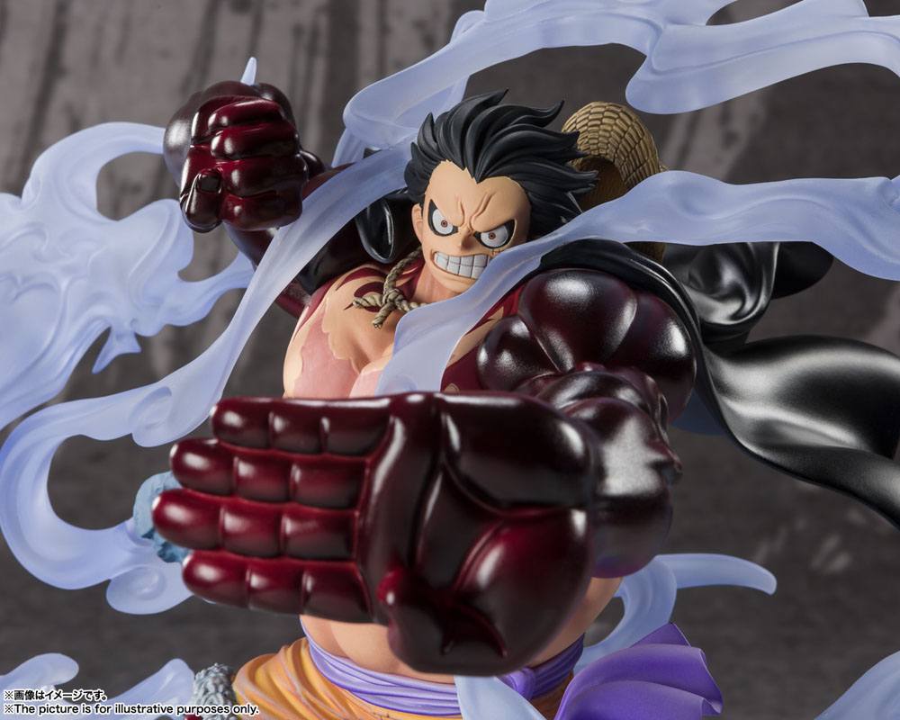 One Piece Estatua PVC FiguartsZERO Extra Battle Monkey D. Luffy Gear 4 Battle of Monsters on Onigashima 21 cm