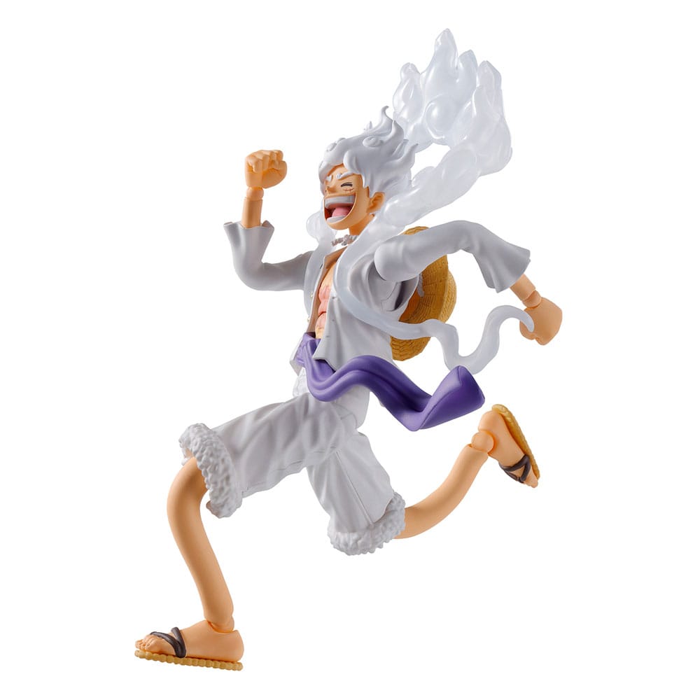 Figura S H figuarts Monkey D Luffy Gear 5 One Piece 15 5cm