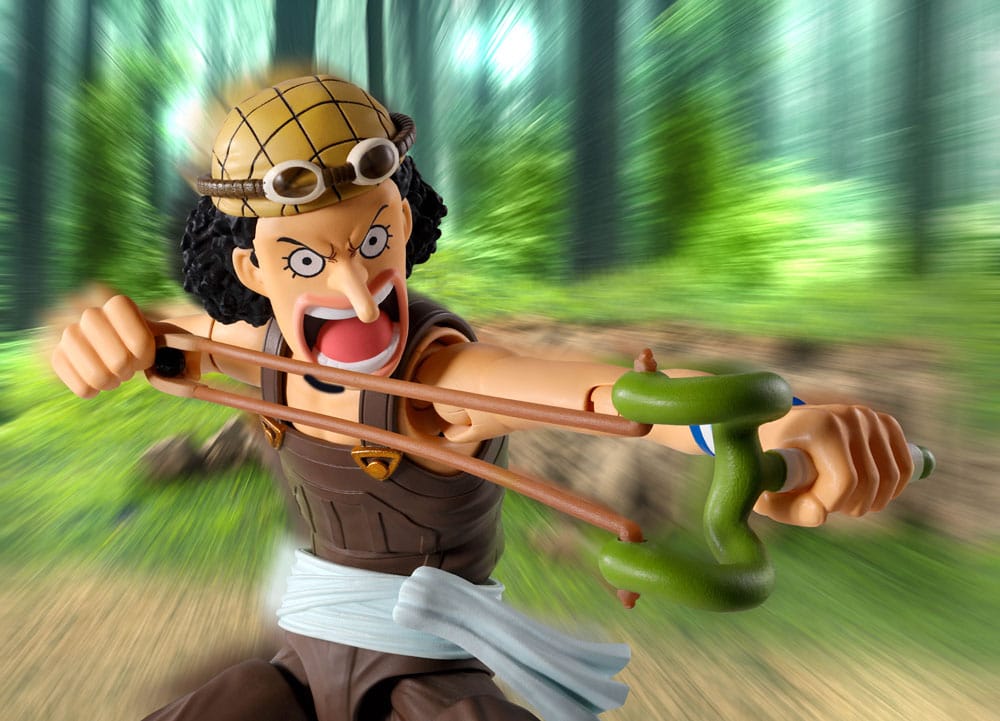 One Piece Figura S.H.Figuarts Usopp -Romance Dawn- 15 cm