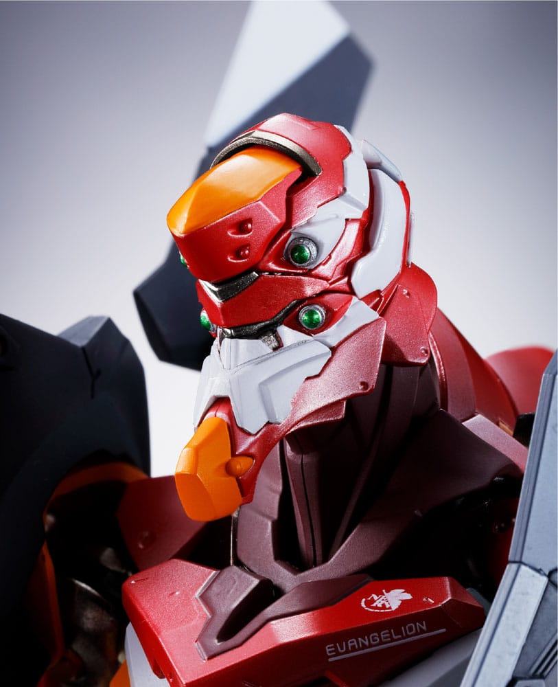 Neon Genesis Evangelion Figura Diecast Metal Build Eva Produção Modelo-02 30º com a Lança de Cassius 22 cm