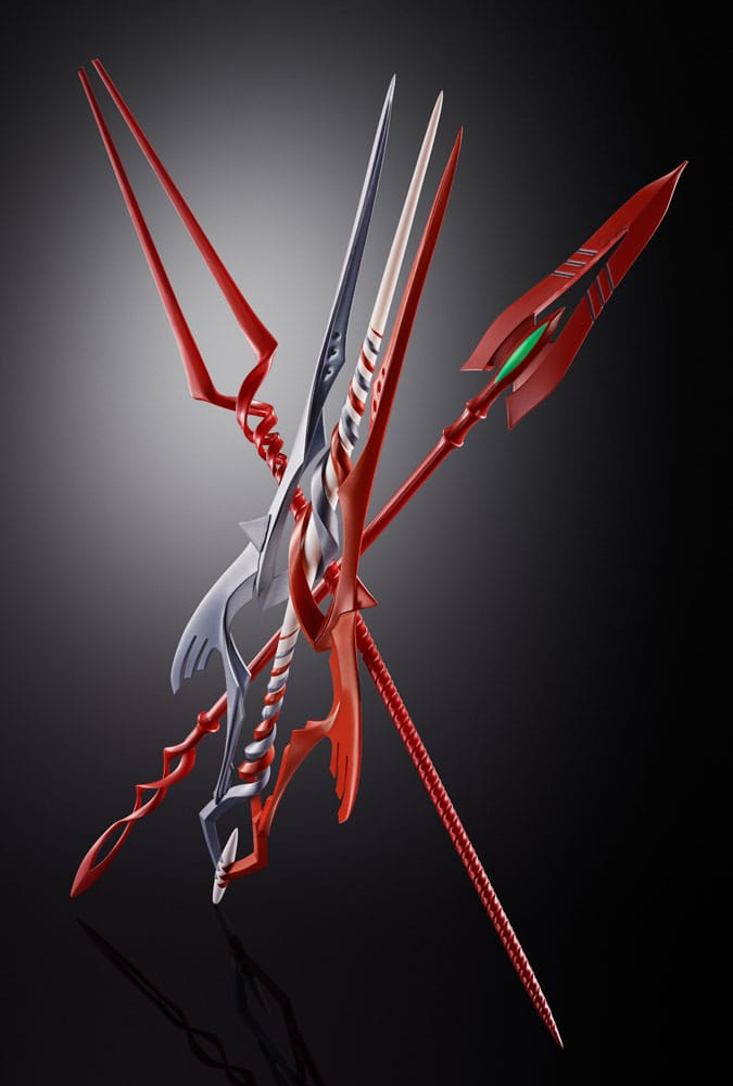 Neon Genesis Evangelion Accesorios Metal Build 3 Spears Set for Eva 30th with the Spear Another Color