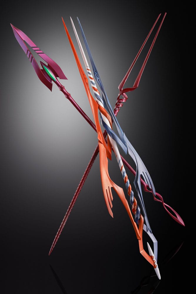 Neon Genesis Evangelion Figura Diecast Metal Build Eva Test Type-00/00 30th with the Spear of Longinus 22 cm