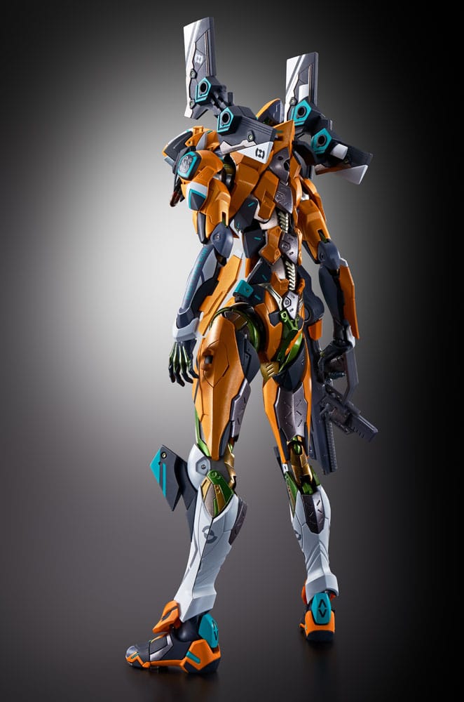 Neon Genesis Evangelion Figura Diecast Metal Build Eva Test Type-00/00 30th with the Spear of Longinus 22 cm