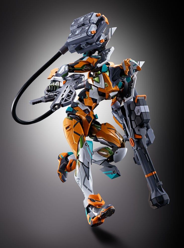 Neon Genesis Evangelion Figura Diecast Metal Build Eva Test Type-00/00 30th with the Spear of Longinus 22 cm