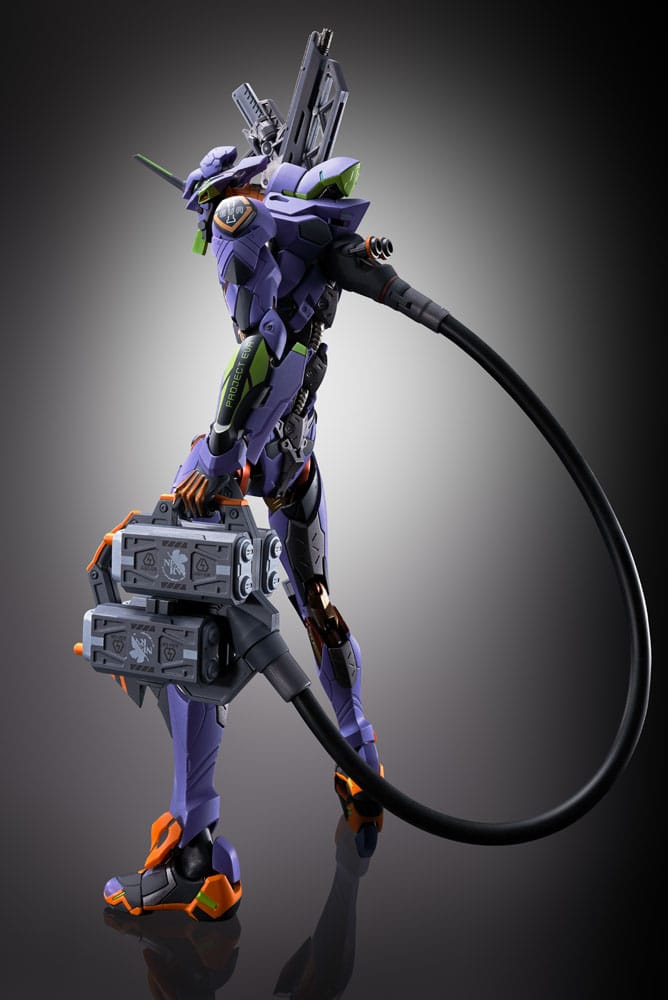 Neon Genesis Evangelion Figura Diecast Metal Build Eva Test Type-00/00 30th with the Spear of Longinus 22 cm