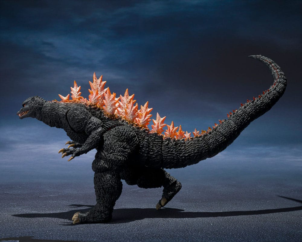 Godzilla: Final Wars Figura S.H.MonsterArts Godzilla Heat Ray Ver. vs. New Gotengo 16 cm