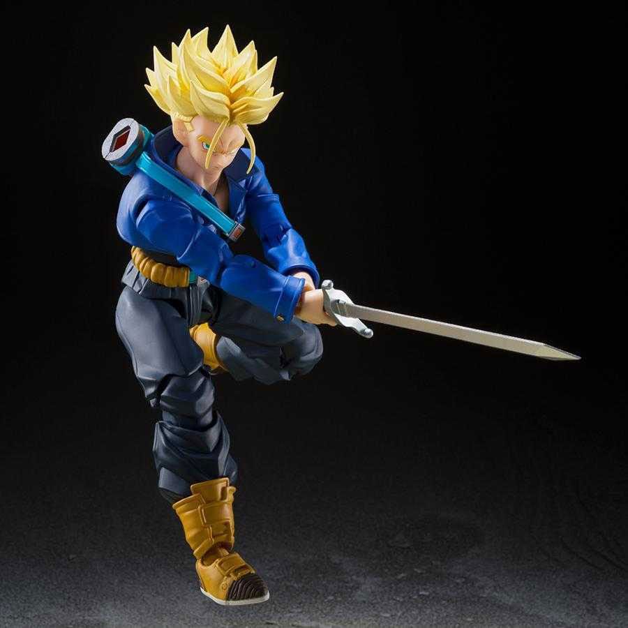 Dragon Ball Z Figura S.H. Figuarts Super Saiyan Trunks O Jovem do Futuro 14 cm
