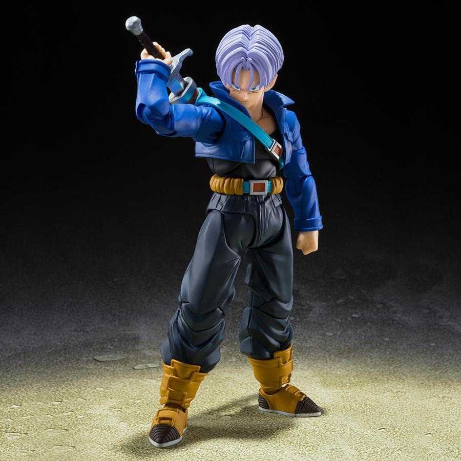 Dragon Ball Z Figura S.H. Figuarts Super Saiyan Trunks O Jovem do Futuro 14 cm