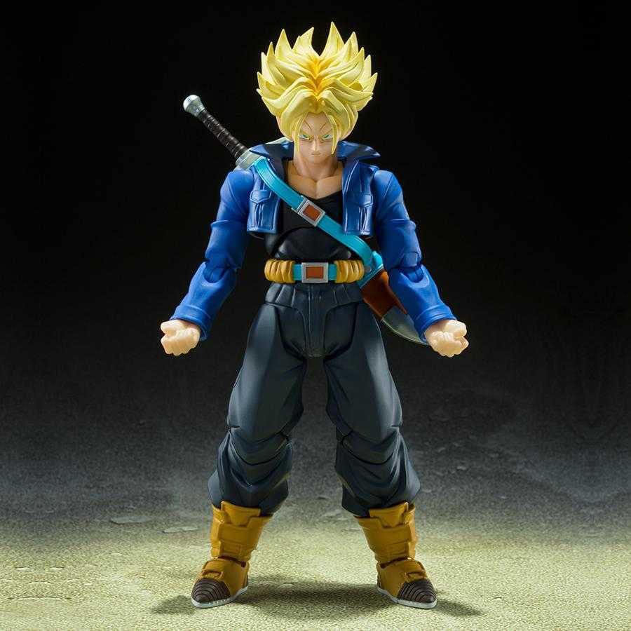 Dragon Ball Z Figura S.H. Figuarts Super Saiyan Trunks O Jovem do Futuro 14 cm