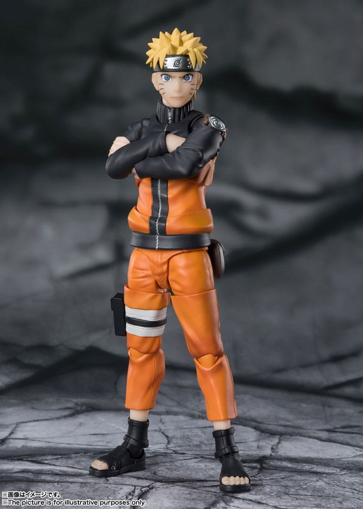 Naruto Figura S.H.Figuarts Naruto Uzomaki O Jinchuriki Confiado com Esperança 15 cm