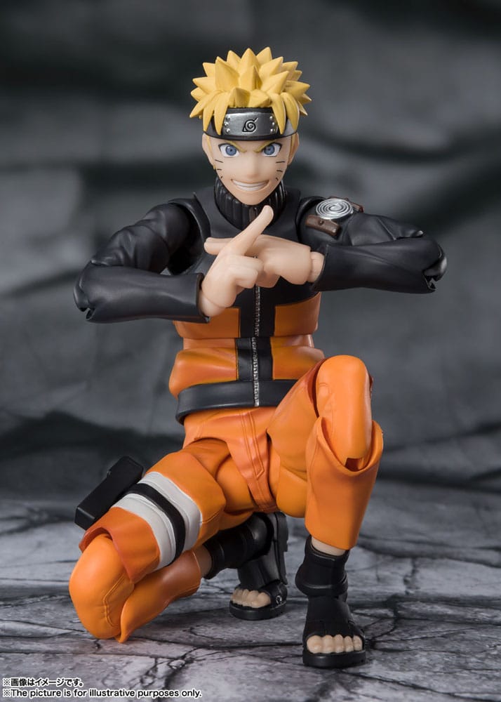 Naruto Figura S.H.Figuarts Naruto Uzomaki O Jinchuriki Confiado com Esperança 15 cm