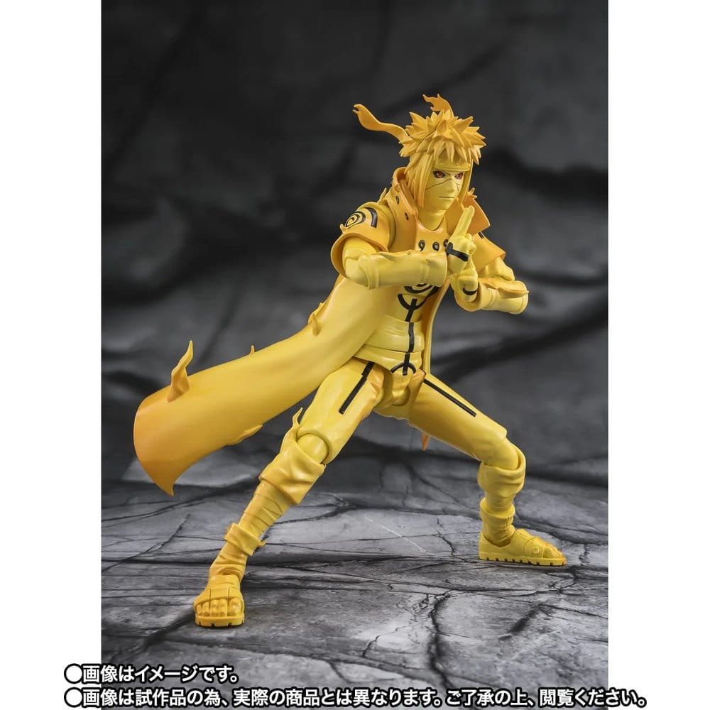 Naruto Figura S.H.Figuarts Minato Namikaze (Kurama Link Mode) -Bond of Light That Shatters Darkness- 15 cm