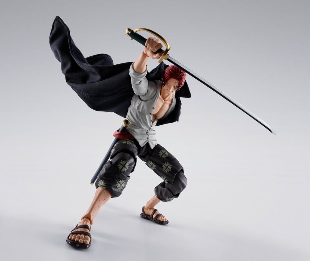 One Piece Figura S.H.Figuarts Shanks -Marineford- 17 cm