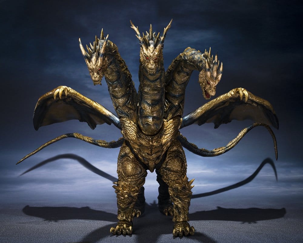 Godzilla Figura S.H.MonsterArts Kaizer Ghidorah 25 cm Frikytopia