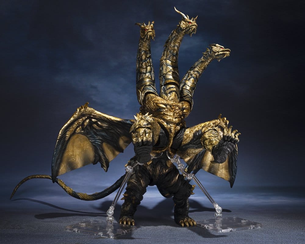 Godzilla Figura S.H.MonsterArts Kaizer Ghidorah 25 cm