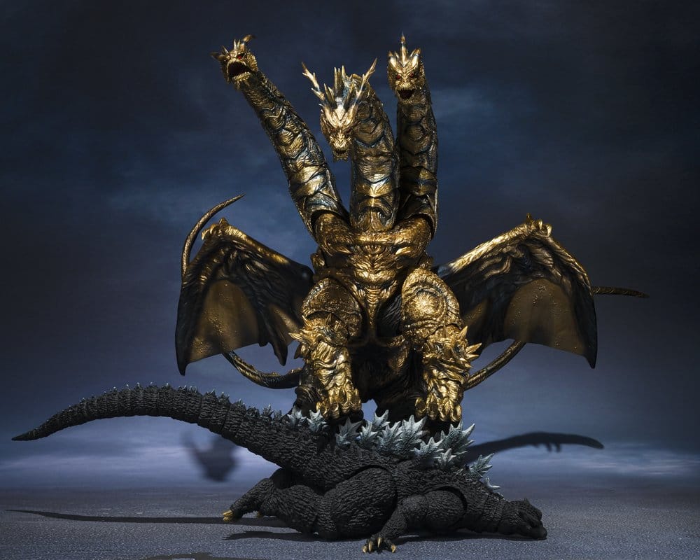 Godzilla Figura S.H.MonsterArts Kaizer Ghidorah 25 cm