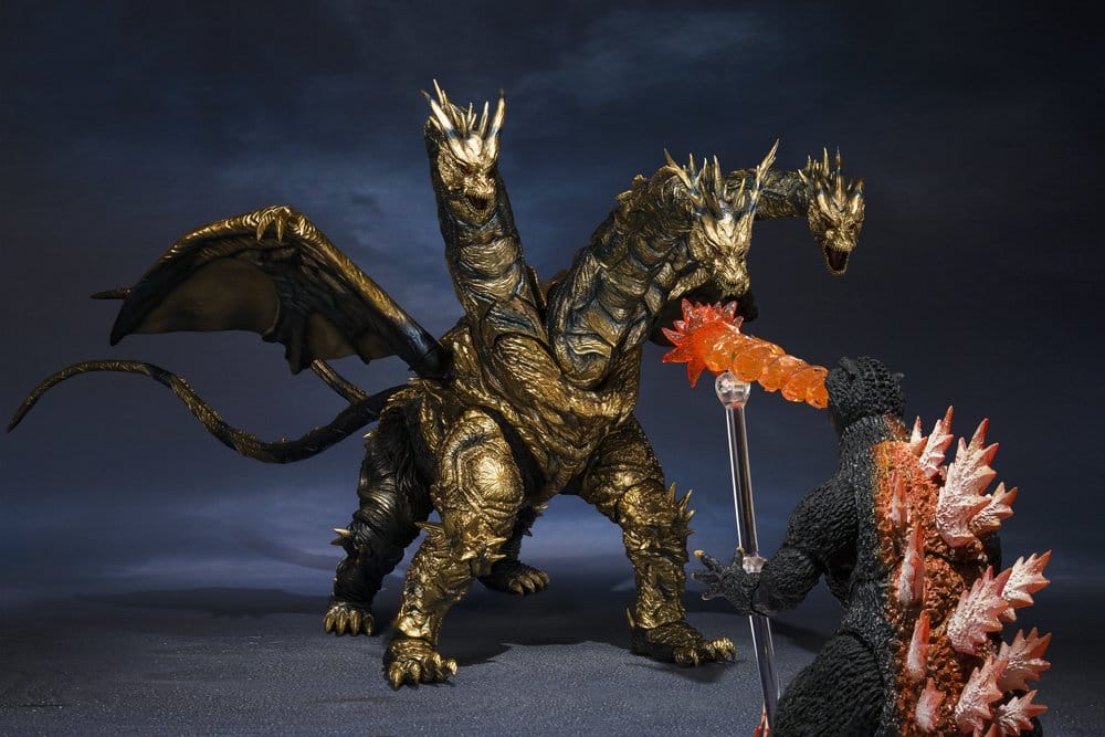 Godzilla Figura S.H.MonsterArts Kaizer Ghidorah 25 cm