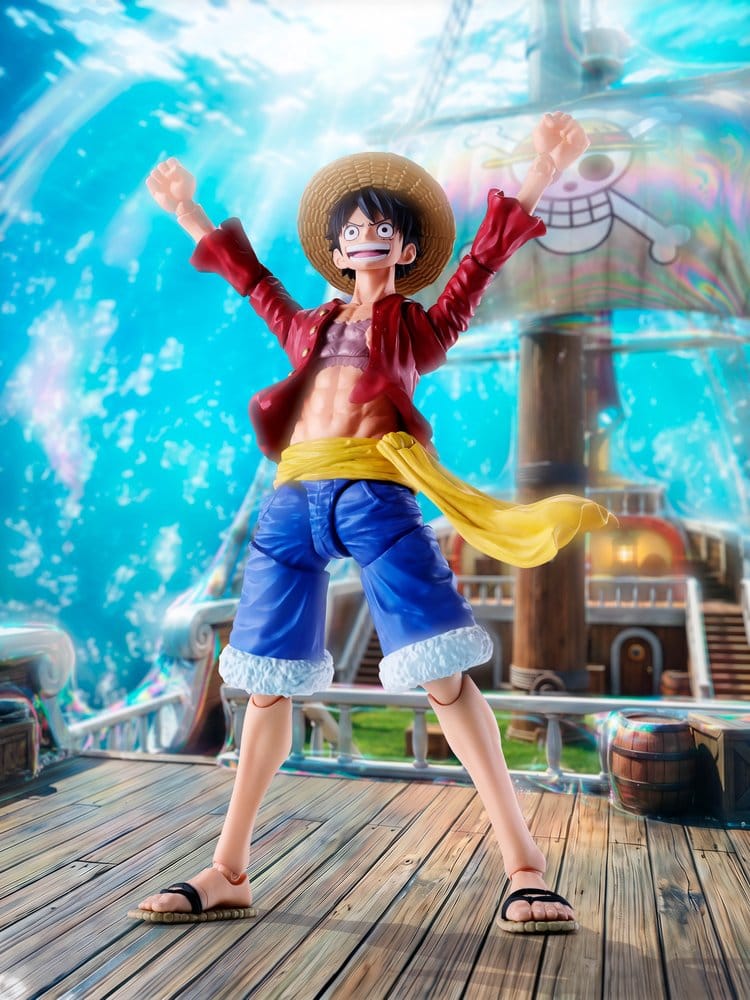One Piece Figura S.H.Figuarts Monkey D. Luffy -Two Years Later- 15 cm