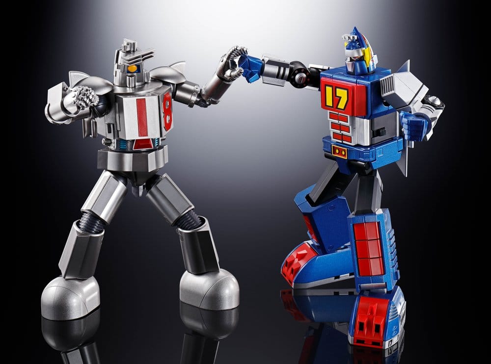 Daitetsujin 17 Figura Diecast Soul of Chogokin GX-101S Daitetsujin 17 & 18 Graviton Box 18 cm
