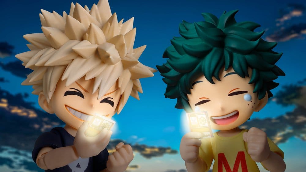 My Hero Academia Figura S.H.Figuarts Izuku Midoriya & Katsuki Bakugo -Childhood Set- 9 cm
