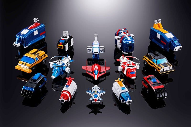 Armored Fleet Dairugger XV Figura Diecast Soul of Chogokin GX-88