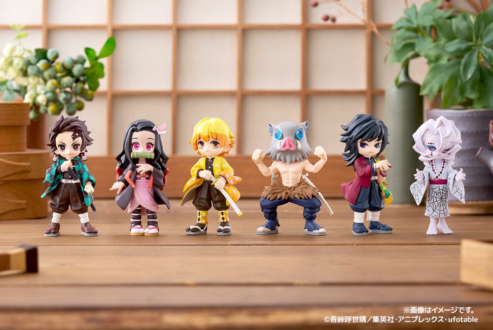 Demon Slayer: Kimetsu no Yaiba figuras PVC PalVerse 9 cm Surtido (6)
