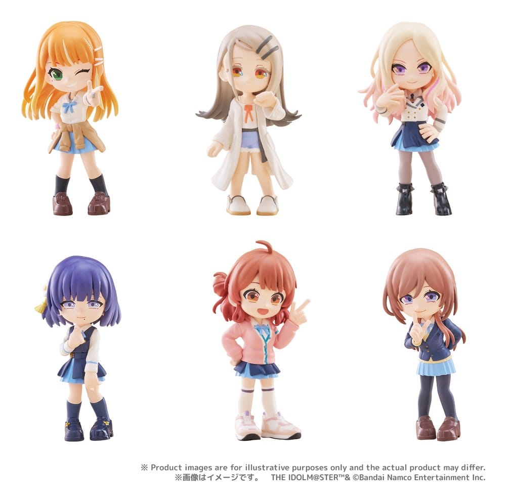 The Idolmaster PalVerse Figuras Mini vol.2 Blind Box Expositor (6) Frikytopia
