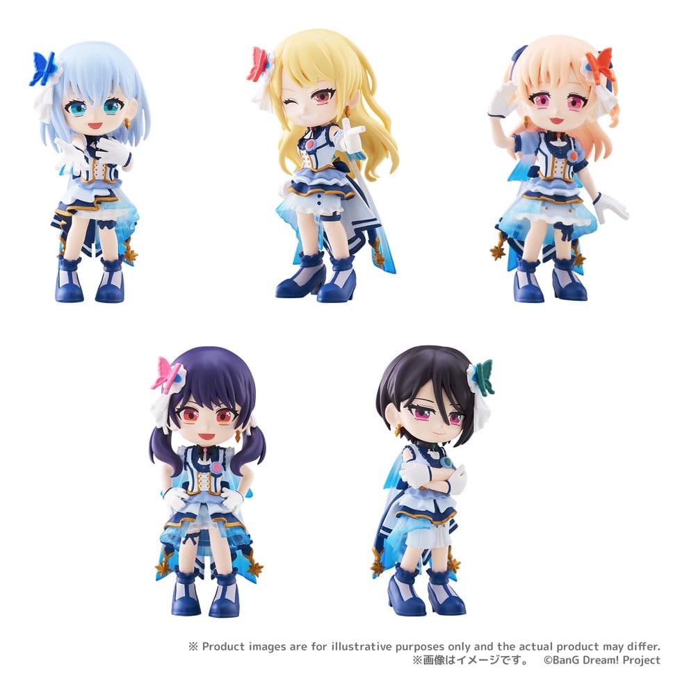 BanG Dream! PalVerse Figuras Mini Morfonica Blind Box Expositor (6)
