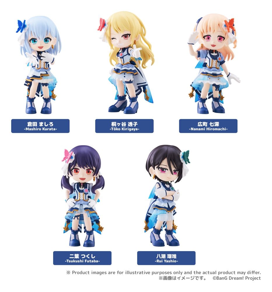 BanG Dream! PalVerse Figuras Mini Morfonica Blind Box Expositor (6)