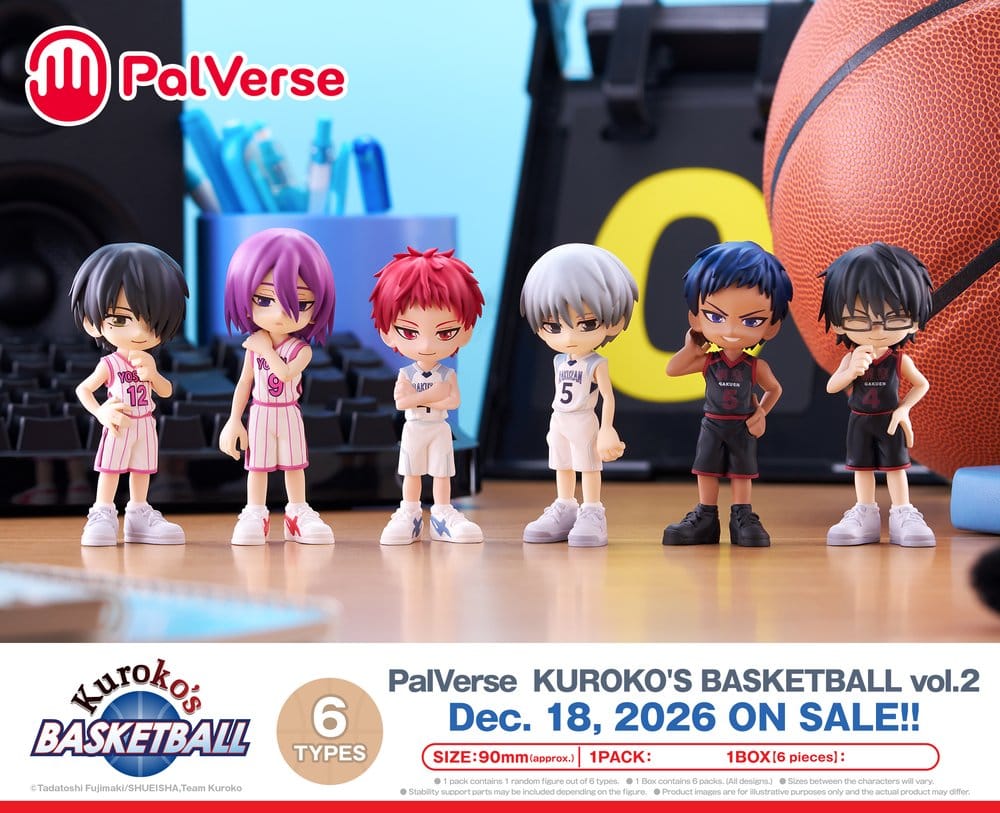 Kuroko's Basketball PalVerse Figuras Mini Blind Box Surtido vol.2 (6)