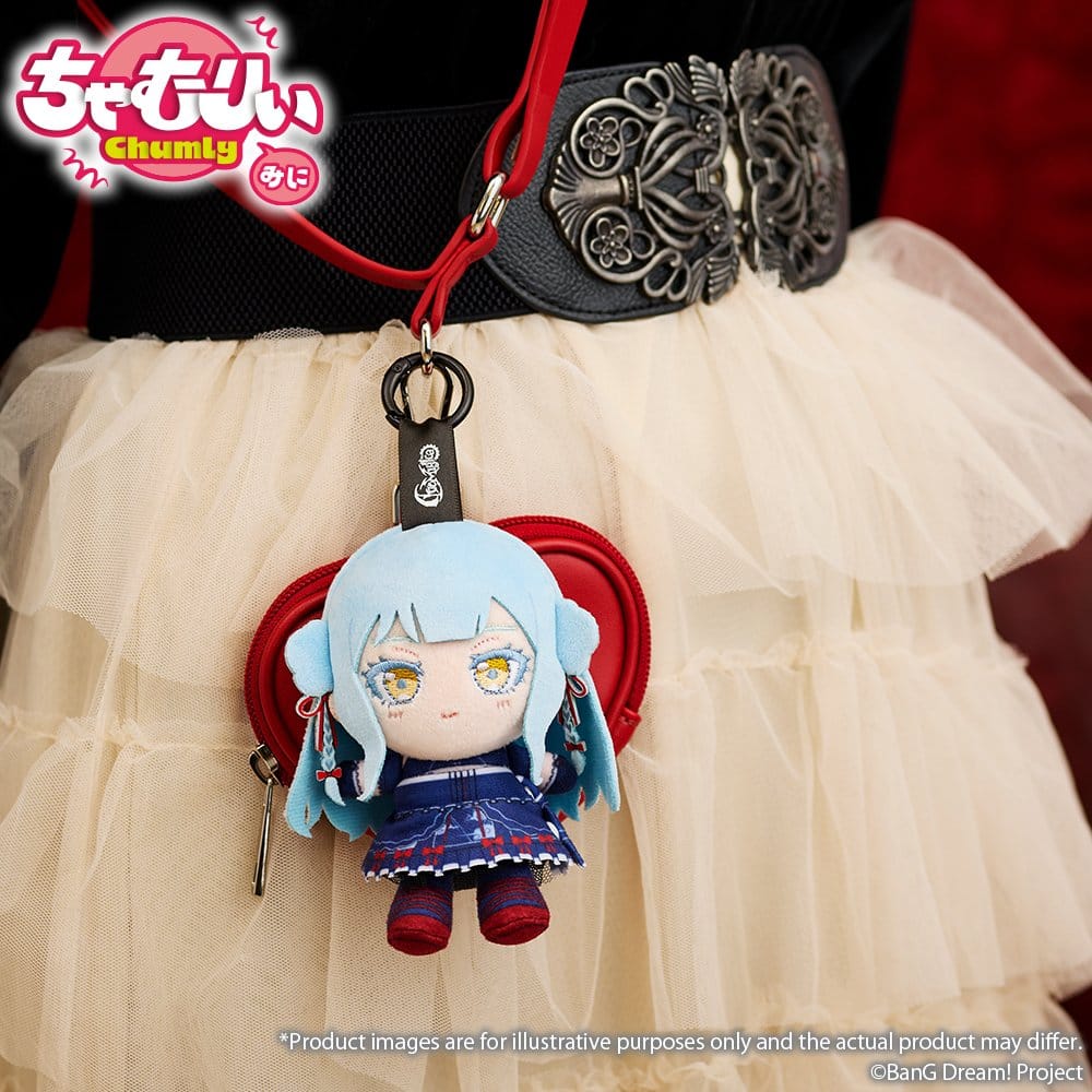 BanG Dream! Chamuri Mini Llavero de Peluche Ave Mujica Senbi Toryo Ver. Timoris 10 cm