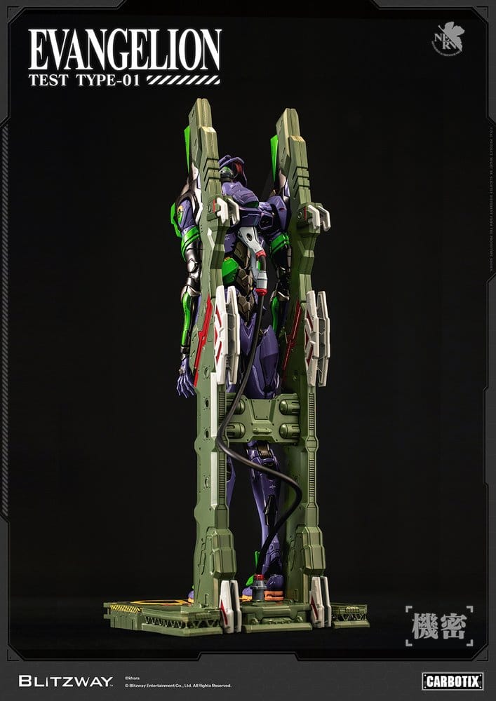 Evangelion Carbotix Figura Evangelion Unit-01 Test Type (DX Ver.) 33 cm