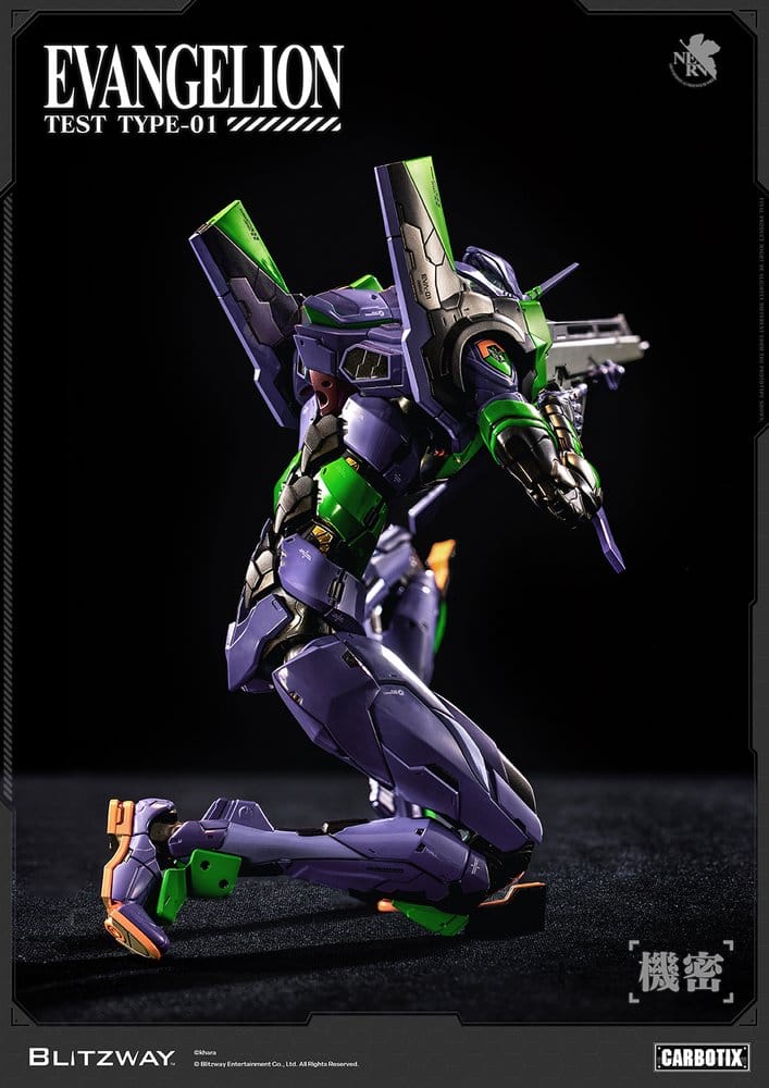 Evangelion Carbotix Figura Evangelion Unit-01 Test Type (DX Ver.) 33 cm