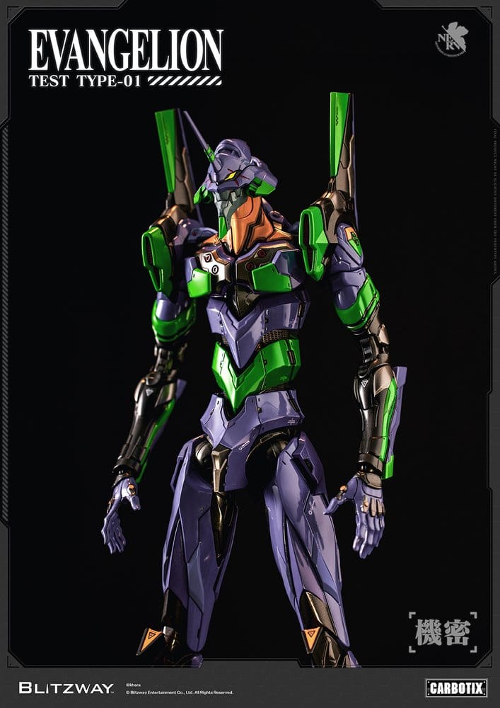 Evangelion Carbotix Figura Evangelion Unit-01 Test Type (DX Ver.) 33 cm