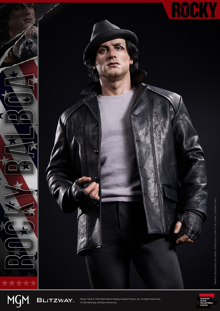 Rocky Estatua Superb Scale 1/4 Rocky 1976 54 cm