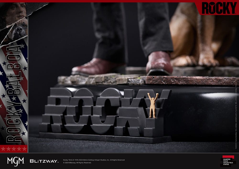 Rocky Estatua Superb Scale 1/4 Rocky 1976 54 cm