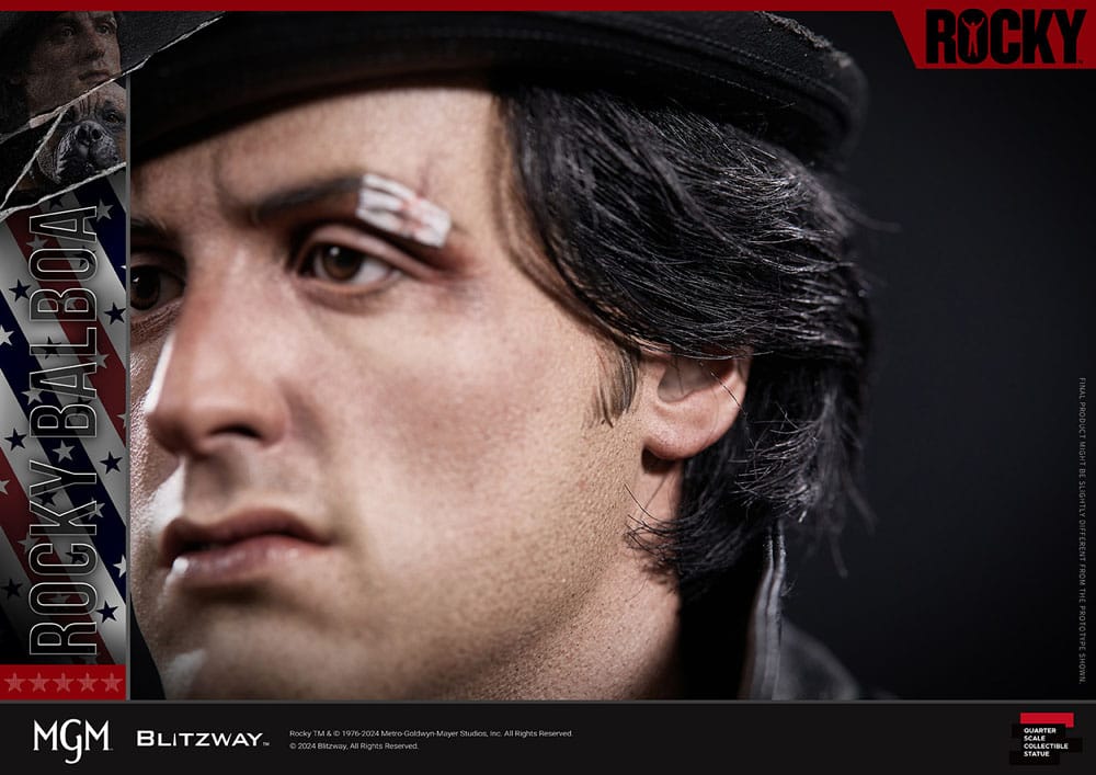 Rocky Estatua Superb Scale 1/4 Rocky 1976 54 cm