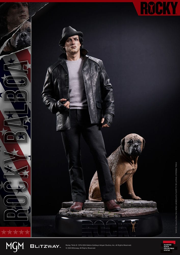 Rocky Estatua Superb Scale 1/4 Rocky 1976 54 cm