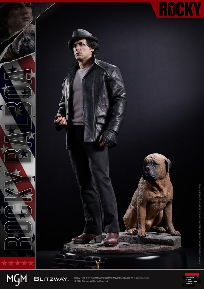 Rocky Estatua Superb Scale 1/4 Rocky 1976 54 cm