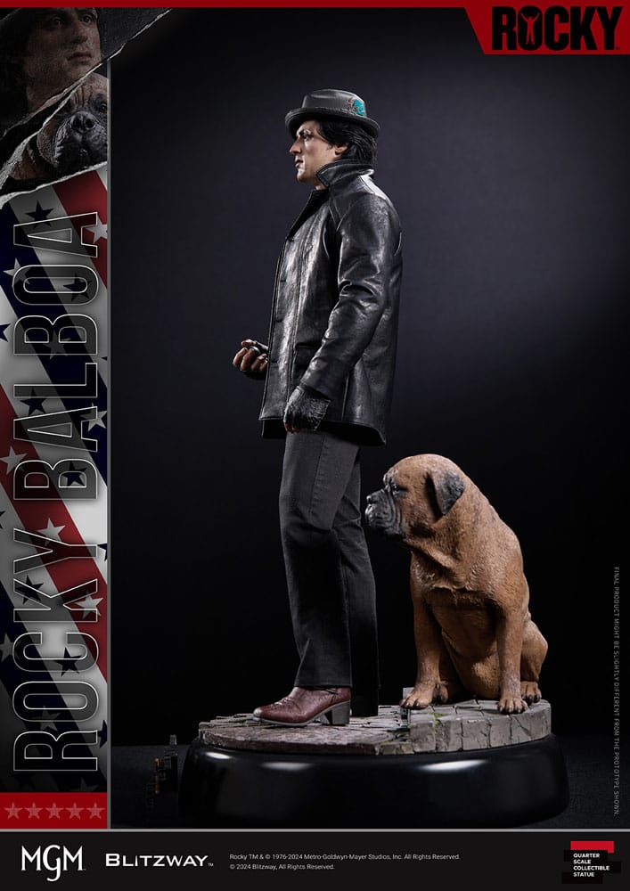 Rocky Estatua Superb Scale 1/4 Rocky 1976 54 cm