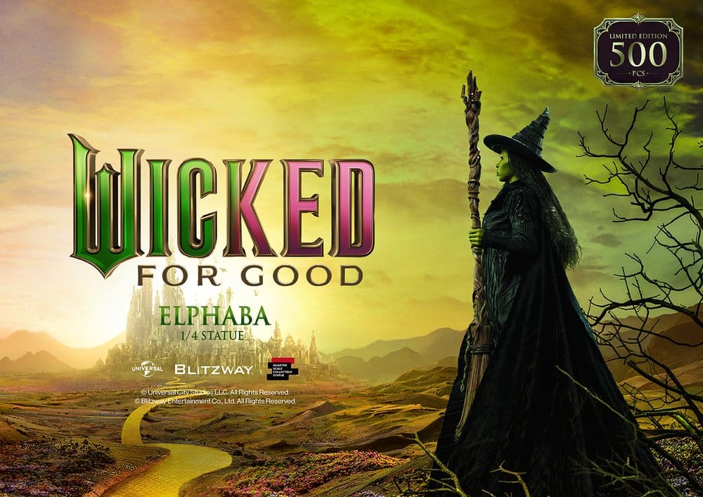 Wicked: Parte II Superb Scale Estatua 1/4 Elphaba 56 cm